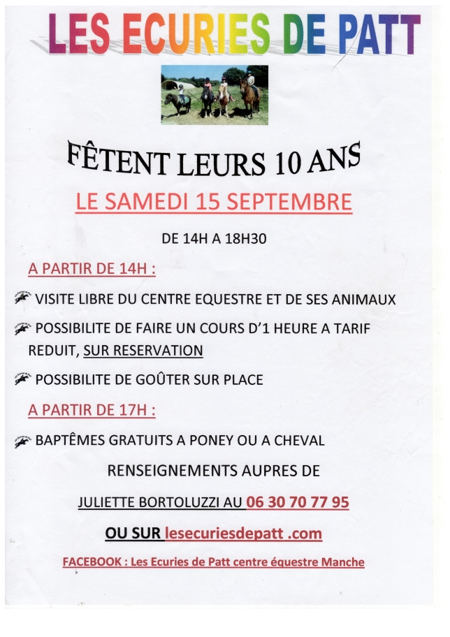 Affche anniversaire 10 ans